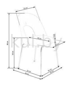 Стул HALMAR K385 черный 6