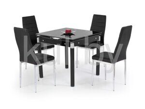 Стол обеденный Halmar KENT (черный/черный)